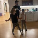 Eva Amurri Martino Instagram - A night filled with Blended Family Joy, in honor of our family’s vibrant Caboose! 🥳♥️ Kyle grew up going to Sakura in Westport for every birthday celebration, and now we do it too with our kiddos! And now we have so many more seats filled than we did four years ago 🥹🥰 I’m really grateful for my family. It’s not traditional, and it’s certainly not always easy or simple- but it’s perfect for us and it’s healing me in so many ways I didn’t expect. Here’s to doing what makes you happier, even if some people don’t understand it! #blendedfamily #lifeafterdivorce #modernfamily #momlife #hibachi
