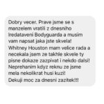 Eva Burešová Instagram - Zdravím vás při nádherné sobotě. Máme za sebou první tři představení muzikálu The Bodyguard a já mám neskutečnou radost z toho jaké zprávy mi od vás chodí. Strašně moc mě těší, že se vám náš muzikál líbí a že mi takové zprávy vůbec posílate. Je to obrovská radost ❤️ Děkujeme a přijďte zas ! Tady máte fotku těsně před představením. Relax, čajík, maska na xichtík, rozezpívání a pak se jde na to!