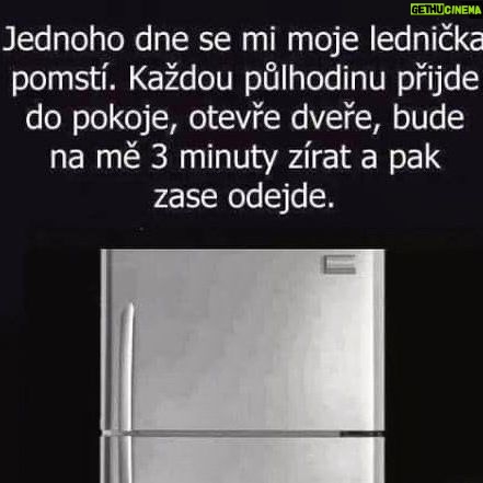 Eva Decastelo Instagram - Co vy a lednička? Máte to podobně? #lednicka #hlad