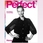 Eva Herzigová Instagram - David Bailey is an icon. One of those few greats still taking photographs. I was thrilled to work with him again after so many years. It was different this time as I felt more connection. We chatted through while he was snapping his camera. I really like this photograph of me. I look serious yet kind, beautiful yet raw, determined yet fragile. Thank you Katie and thank you Richard for this opportunity…. @theperfectmagazine Photographer: David Bailey @bailey_studio Fashion Editor: Katie Grand @kegrand Hair: @paulamccash Make-up: @beccawordingham Fashion: @ysl @anthonyvaccarello My agent: @perspective.management @richardhabberley