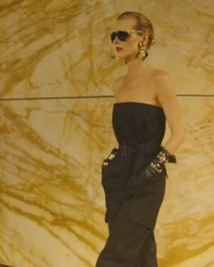 Eva Herzigová Instagram - Anthony Vaccarello for Saint Laurent Summer 24 Collection
