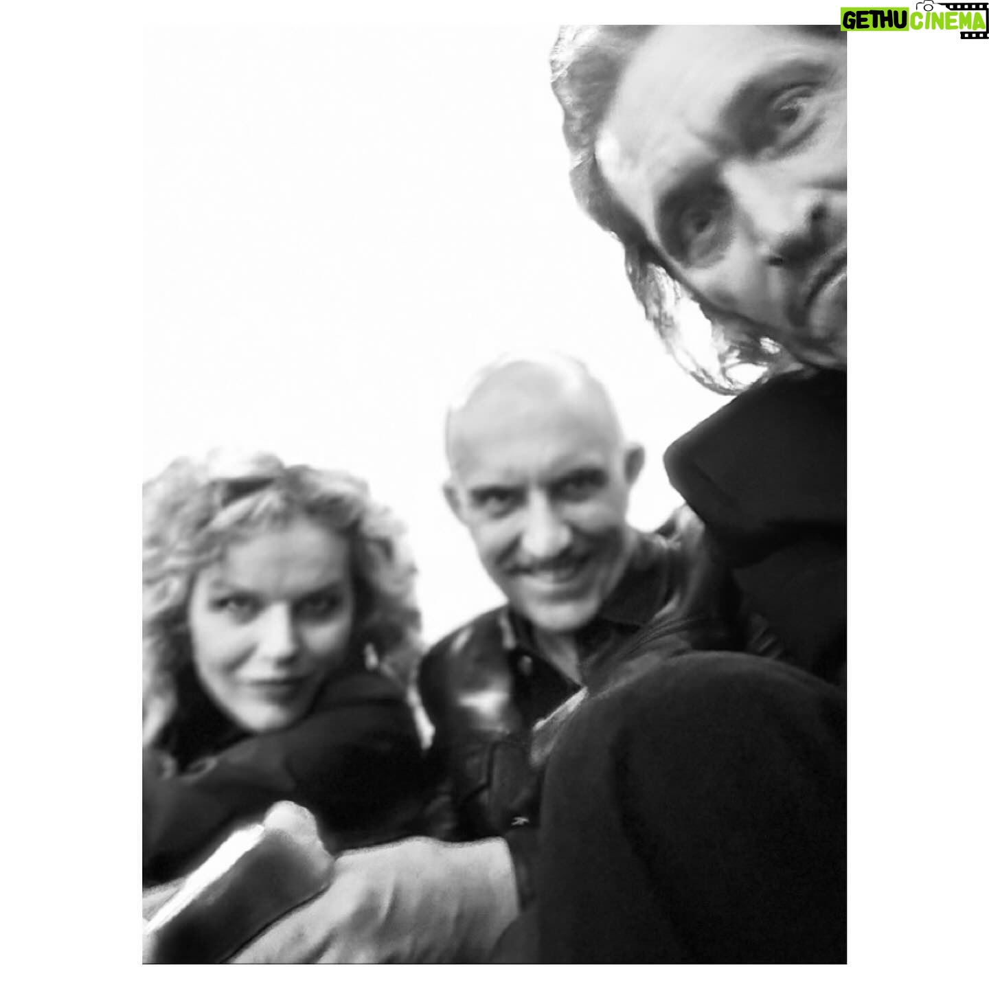 Eva Herzigová Instagram - Capturing the SAINT LAURENT vibe through my son’s eye ….📷 Watch out Juergen!! Last pick taken by @vincentgallo @anthonyvaccarello you nailed it again what a masterpiece collection presentation. I am honoured I was there last night to witness your genius and meticulous attention to every detail. 💋