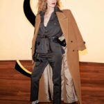 Eva Herzigová Instagram - SAINT LAURENT FW 2024 by @anthonyvaccarello An absolute masterpiece of a collection. Where every detail was a poetry. The breathtaking silhouettes, the delicate colours, the beauty of the women,the enigmatic set…I was transported to Anthony’s world of mystery and control. Thank you. 💋
