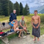 Eva Herzigová Instagram - Am I happy….absolutely!! 🤗 Couldn’t wish for better summer with my fam swimming in glacier lakes, many hikes and e-bikes tours, sunny days and cool nights.