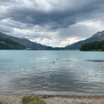 Eva Herzigová Instagram - Am I happy….absolutely!! 🤗 Couldn’t wish for better summer with my fam swimming in glacier lakes, many hikes and e-bikes tours, sunny days and cool nights.