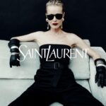 Eva Herzigová Instagram - LOOK 29 Women’s Summer 24 by Anthony Vaccarello #YSL #YvesSaintLaurent #SaintLaurent @anthonyvaccarello