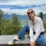 Eva Herzigová Instagram - Precious Bhutan…it has been an incredible journey to learn about this beautiful place, a natural wealth of this earth and they look after it so well…we have stayed at four out of five @sixsensesbhutan lodges travelling on every third day…our boys had so much fun and all of us have learned about Gross National Happiness values and this wonderful place history. Thank you @sangayw1 and @chimiyangzom for looking after us 🤗🤗