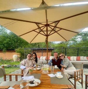 Eva Herzigová Instagram - Precious Bhutan…it has been an incredible journey to learn about this beautiful place, a natural wealth of this earth and they look after it so well…we have stayed at four out of five @sixsensesbhutan lodges travelling on every third day…our boys had so much fun and all of us have learned about Gross National Happiness values and this wonderful place history. Thank you @sangayw1 and @chimiyangzom for looking after us 🤗🤗