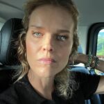 Eva Herzigová Instagram – True blue, baby, I love you…🎶