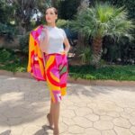 Evagelia Siriopoulou Instagram - Χρώμα, βάλτε χρώμα και η διάθεση στα ύψη. Ευχαριστώ πολύ #fashionstyle #evageliasiriopoulou #actresslife
