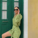 Evagelia Siriopoulou Instagram - 💚 #evageliasiriopoulou #actress #fashionstyle