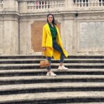 Evagelia Siriopoulou Instagram - Ρώμη είσαι μαγική!!! 🤩 #rome #spanishsteps #evageliasiriopoulou #actress #infashionshopgr #style #fashion #fashiostyle