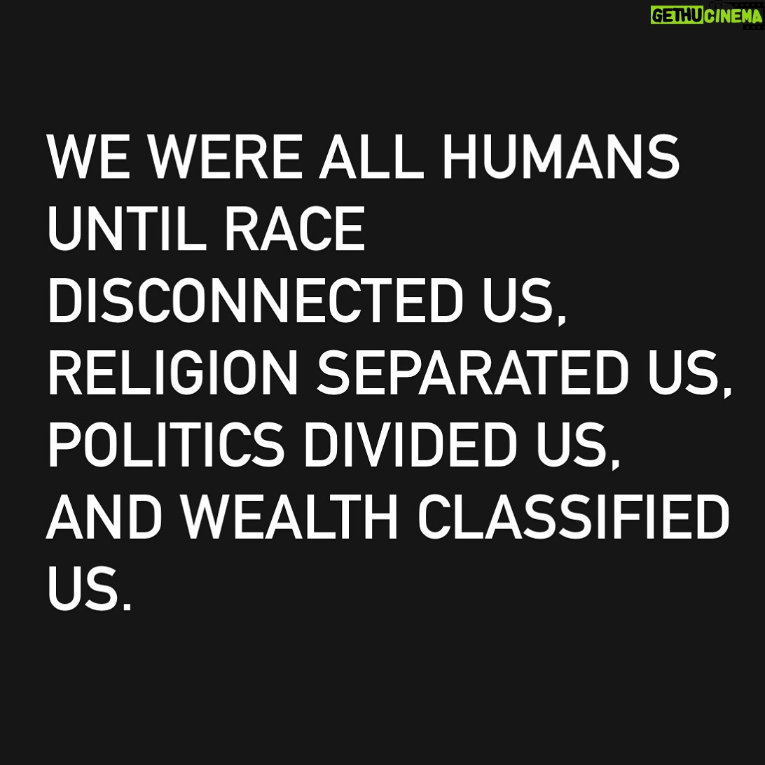 Eve Mauro - 1.3K Likes - Let's stop believing that our
differences make us superior or inferior to one another.
#SameSameButDifferent #WeAreAllTheSame #WeAreAllDifferent #Disconnected #Separated #Divided #Classified #NotDeadYet