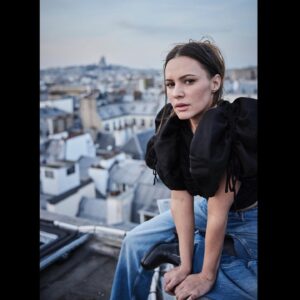 Eve Mauro Instagram - C'est la Fucking Vie
 🇫🇷 
Had a little impromptu photo shoot with @florentschmidt at @citymodels in Paris. 🖤🖤🖤🖤 #cestlaFuckingVie #parisvibes #NotDeadYet