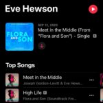 Eve Hewson Instagram - My accidental rockstar era has arrived. ❣️ I’m not sure how or why this happened. But I’m so glad it did. We spent last summer in Dublin writing and jamming and talking and smoking and somehow we came up with this >> You can stream our movie FLORA AND SON and listen to our soundtrack on @appletv @applemusic (My personal favourite is Dublin07 performed by me and the GREAT @orenkinlan ) Thank you John Carney and @garyclarkmusic for inviting me in on the fun. 💚🤍🧡 #floraandson