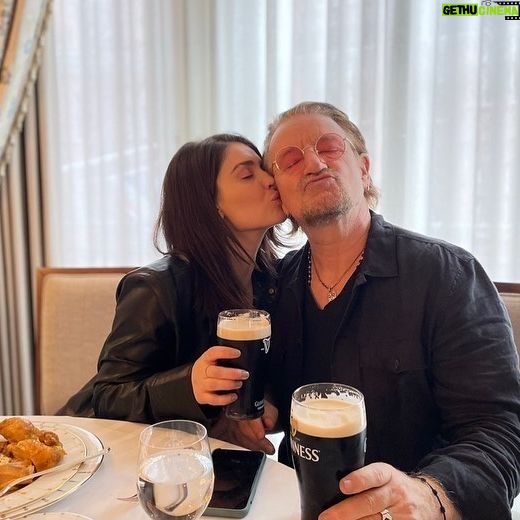 Eve Hewson Instagram - And then God gave us two Taurus’ in one day… SEND HELP!!! ♉️ ♉️ Happy Birthday to the King and Queen of our family. Our Logan and our Shiv. Our Kanye and our North. The rest of us are mere mortals… And we wouldn’t have it any other way!!! I love you both so much!! @jordanjoyhewson @u2 🎂👯♀️♉️😎❤️🌈🥐🥂