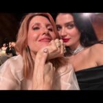 Eve Hewson Instagram - Critics Choice awards last night with @bulgari @congtriofficial 💫 We didn’t win but we’re pretty sure we came second! 😉☘️🇮🇪💚✨ Long live the Garvey girls!!! 🏆🙏🏼 Thank you @melaniemakeup @officialdanilohair @kateyoung @narrativepr @appletvplus #badsisters