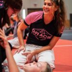 Eve Torres Instagram - What gets you through 12 hrs of travel and 9 hours of teaching @womenempoweredgjj in 2 days? The energy of the amazing women who showed up for themselves and each other to learn self-defense!! (This @mixhers collab with @demitebow sure helped too!)