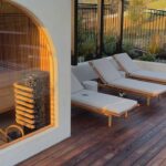 Eve Torres Instagram - We dreamed of an outdoor space that was centered around wellness, play, and comfort. Lots of dirt and 2 years later, it’s maybe my favorite place of all. Grateful for the team that made this happen including @southharlow in their design guidance and execution, and @plunge for my daily cold immersion!
