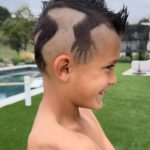 Eve Torres Instagram – Our son asked for a “lizard haircut.” Here’s where we landed. 😆
