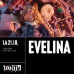 Evelina Instagram – LIPUT TAVASTIALLE TÄNÄ LAUANTAINA – arvonta 💜
Pehmee Tour saapuu Tavastialle lauantaina 21.10. eli tämän viikon lauantaina ja nyt haluun arpoo kaks voittajaa jotka saa itelleen ja avecille liput keikalle! kommentoi/tägää tähän kenen kaa haluisit jakaa pehmeen keikkaillan 🫶🏼 voittajille koodataan torstai-illalla! onnee kisailuun ja nähään Pehmee -kiertueella ✨ jos ei oo arpaonnekkain olo löydät linkin lippuihin profiilista!

Tavastian aikataulu:
19.00	ovet aukee
19.30	illan avaa @stormysenya 💜
20.30	it’s showtime ✨😈