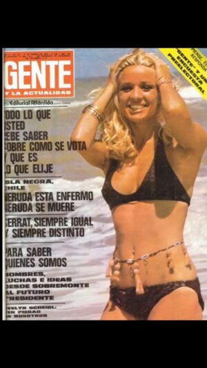Evelyn Scheidl Instagram - Muchísimas gracias @eduardocanterosaita por este tan lindo regalo que me mandaste x instagram!!
Que épocas!!!
Año 1971 @revistagenteok en Villa Gesell donde veranee toda mi niñez y adolescencia!!!
Que lindos recuerdos!!!
Besotes enormes para todos 💋😎💋