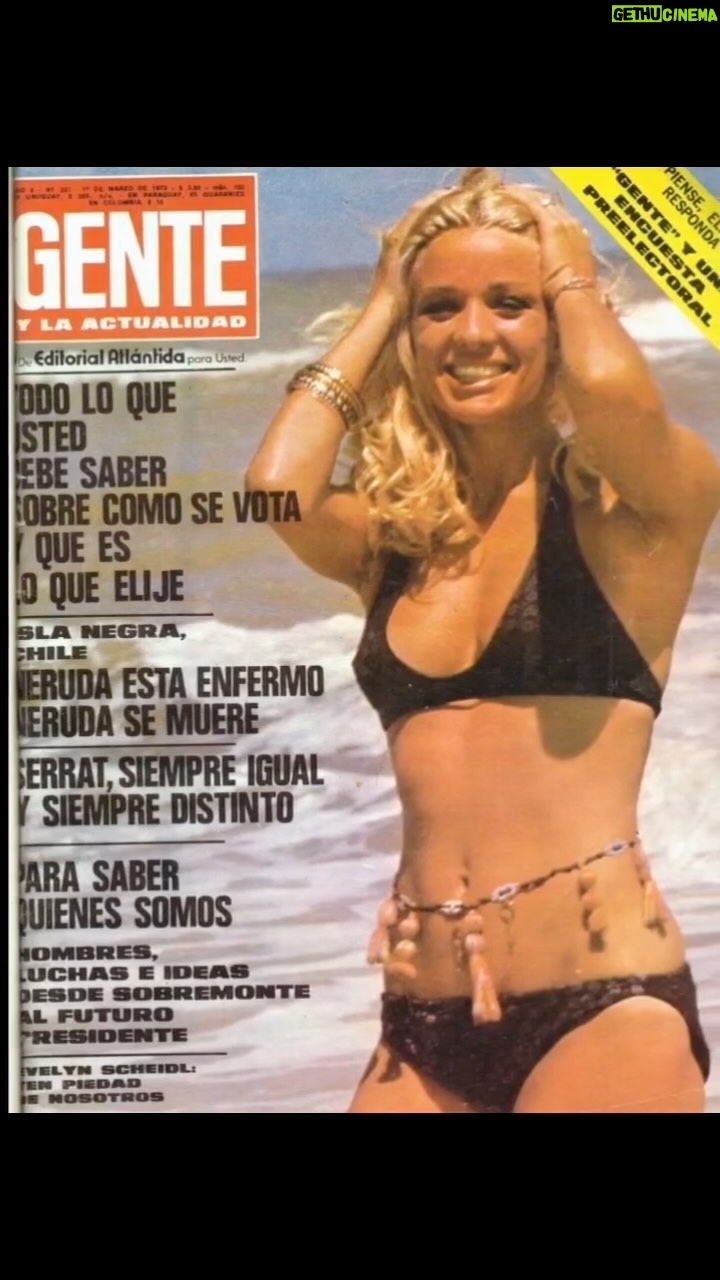 Evelyn Scheidl - 6.6K Likes - Muchísimas gracias @eduardocanterosaita por este tan lindo regalo que me mandaste x instagram!!
Que épocas!!!
Año 1971 @revistagenteok en Villa Gesell donde veranee toda mi niñez y adolescencia!!!
Que lindos recuerdos!!!
Besotes enormes para todos 💋😎💋
