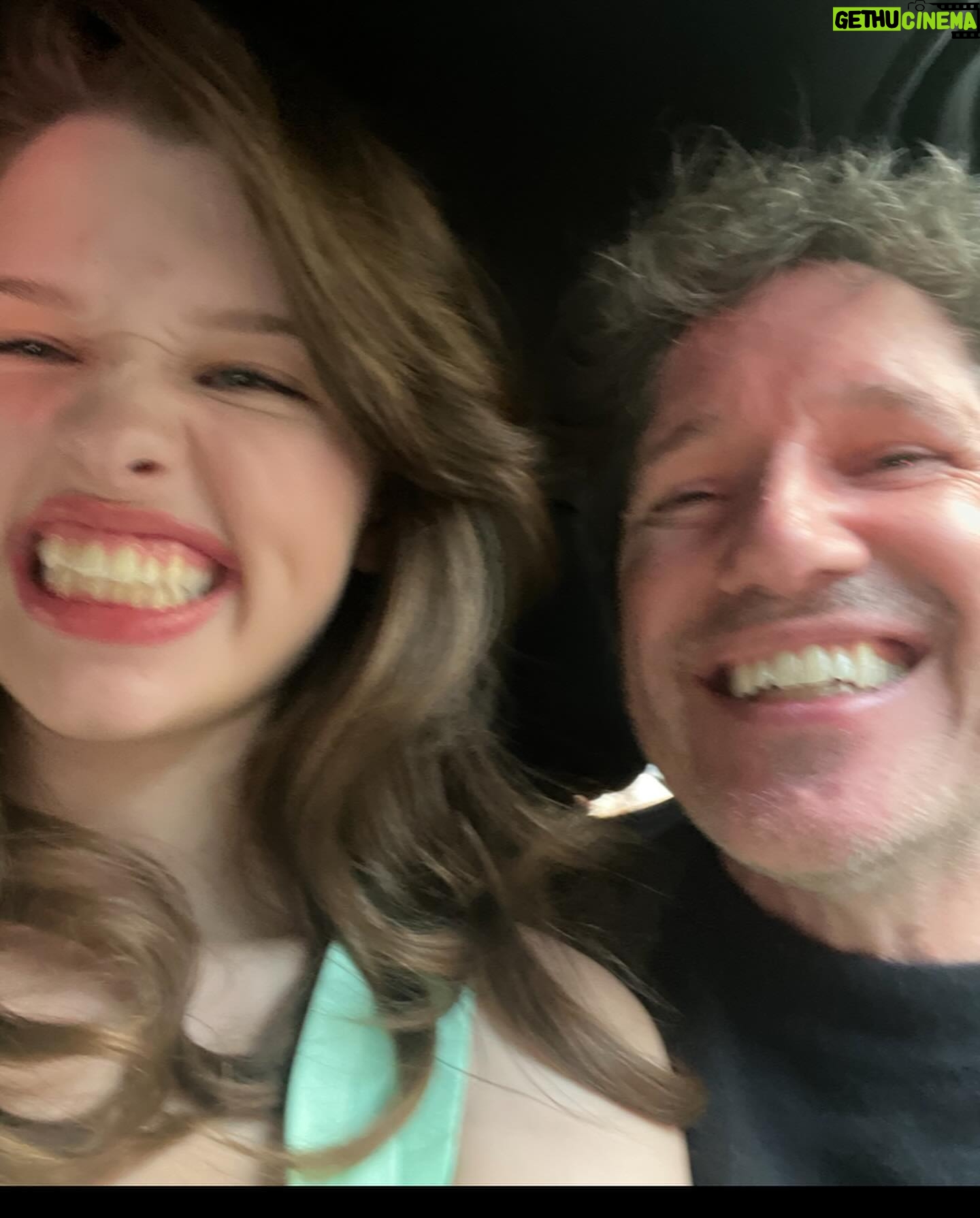 Ever Anderson Instagram - happy birthday to my kind, caring, monty python loving dad! father and daughters that play dungeons and dragons together are just superior 🫡 I LOVE YOUUUU