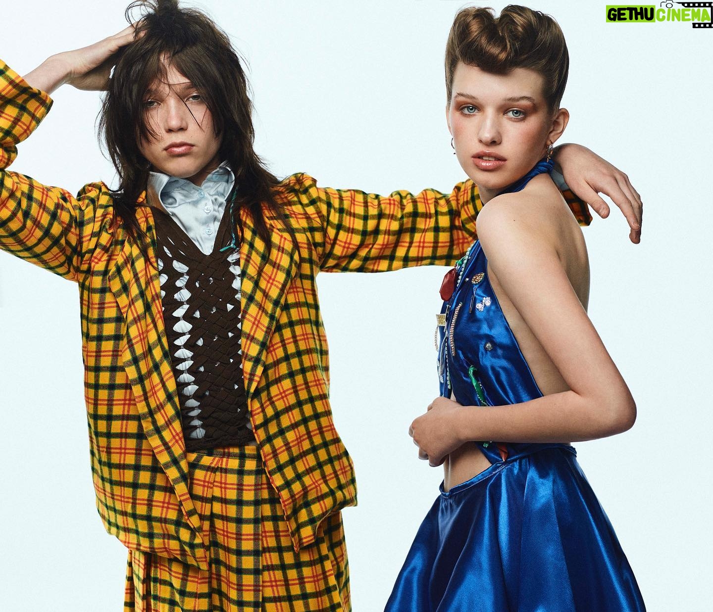 Ever Anderson Instagram - @vincentrockins this shoot for @thepopmag was so much fun. One of the best days ever!! ππ«πͺ Photos: @seanandseng Styling:@tamararothstein1 Makeup: @petros_petrohilos Hair:@marimarilondon Talent Management: @chrissbrenner Special thanks to: @juliaasarocasting @helgaburrill and #ashleyheath #popmagazine #vinnierockins #everanderson
