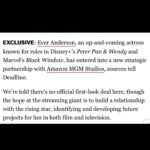 Ever Anderson Instagram – 💗