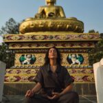 Evgenia Samara Instagram - [123/366•2024]* _____________________ Namaste 🙏🏾 Exploring Nepal day 6 #pokhara