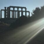 Evgenia Samara Instagram - [14/366•2024]* _________________ Στο ναό του θεού της θάλασσας με ηλιοβασίλεμα. Ενεργειακή Κυριακούλα ΤΣΕΚ #naostouposidona #sounio