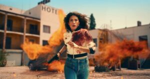 Evin Ahmad Instagram - WHO IS ERIN CARTER?  Now streaming on @netflix @netflixuk ENJOY 💘💘