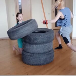 Evnika Sadvakassova Instagram - 🌟 Evnika Gears Up for Professional Ring Performances! 💪 Embracing 'Girl Power Amazes Some Men!' 