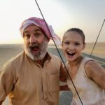 Evnika Sadvakassova Instagram - our friend Patrick is from New York @patrickmwalshjr . boxer, professional stuntman, he taught Evnika to fly🎈😂🤣😂👍🏼