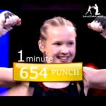 Evnika Sadvakassova Instagram - Evnika's new record 654 punches in 1 minute!!! The old Guinness record held for 7 years! Evnika surpassed the previous record at 100 beats, but not only that impressed everyone. Girl 11 years old, has become the fastest in the world, in all age categories! Leaving behind, famous athletes from around the world, in boxing, UFC, karate, kung fu and so on. No one can get closer to Evnika, late for 100 punches!!! ​ ​ Новый рекорд Эвники 654 удара руками, за 1 минуту! Прежний рекорд держался 7 лет! Эвника превысила прежний Record на 100 ударов руками!!! Но всех впечатлило не только это. Девочка 11 лет, стала самой быстрой в мире, во всех возрастных категориях! Оставив позади себя, именитых спортсменок со всего мира, по боксу, UFC, каратэ, кунг-фу и так далее. Никто не смог приблизиться к Эвнике, ближе чем на 100 ударов! #спорт #sport #champion #punch #evnika #fast #exercise #muaythai #ufc #boxing #fight #fighter #mma #kickboxing #thaiboxing #martialarts #karate #kungfu #taekwondo #dad #тренировка #trening #бокс #тренер #boxeo #saadvakassfamily #boxingtraining #boxinggirl #boxingcoach #padwork