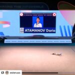 Evrim Alasya Instagram - “Ol”uş💙 #dariaatamanov #europechampion2022 #rhitmicgymnastic