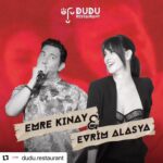 Evrim Alasya Instagram - O zaman 17 Aralık cumartesi akşamı @dudu.restaurant’da @emrekinay ile şarkılar söyleyeceğiz hadi gelin💃🏻