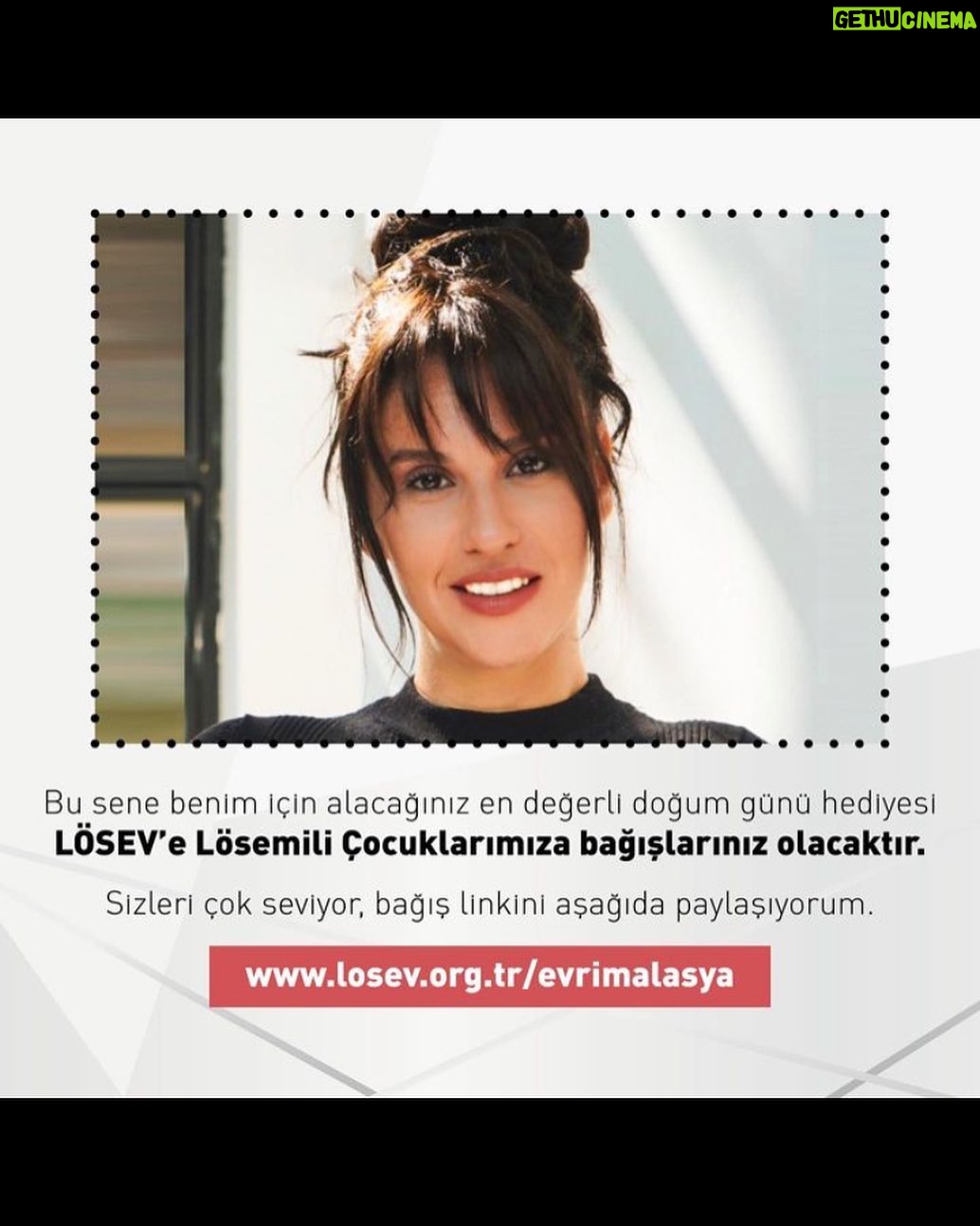 Evrim Alasya Instagram - Bu hafta doğum günüm için hediyeleriniz çocuklara gelsin🤍 #lösevgönüllüleri #losev #çocuk #bağış #doğumgünü