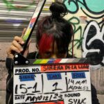 Fátima Molina Instagram - #tbt aquellos días de mecha roja 🧲🎬