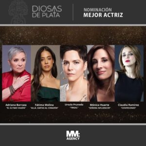 Fátima Molina Instagram - Gracias @pecime_ac por estas 11 nominaciones a las #DIOSASDEPLATA por nuestra película @alla_lapeli de @mlarque , a todos mis compañeros nominados y a todo el equipo que hizo que esta historia sucediera, felicidades!
A todos los nominados de este año, que bonito compartir 💜 . Es un honor compartir esta categoría con mujeres actrices que admiro y respeto muchísimo🙌🏽.
Doblemente feliz por que El Último Vagón también está 11 veces nominada💜.
Amor pa’ todos🙌🏽💜. Gracias @mlarque por regalarme a Martha✨. Que ganas que  puedan ver pronto nuestra peli @alla_lapeli . Gracias @mmagency_ @soymelmendoza #Jalisco
