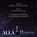 Fátima Molina Instagram - Gracias @pecime_ac por estas 11 nominaciones a las #DIOSASDEPLATA por nuestra película @alla_lapeli de @mlarque , a todos mis compañeros nominados y a todo el equipo que hizo que esta historia sucediera, felicidades! A todos los nominados de este año, que bonito compartir 💜 . Es un honor compartir esta categoría con mujeres actrices que admiro y respeto muchísimo🙌🏽. Doblemente feliz por que El Último Vagón también está 11 veces nominada💜. Amor pa’ todos🙌🏽💜. Gracias @mlarque por regalarme a Martha✨. Que ganas que puedan ver pronto nuestra peli @alla_lapeli . Gracias @mmagency_ @soymelmendoza #Jalisco