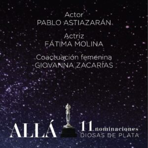 Fátima Molina Instagram - Gracias @pecime_ac por estas 11 nominaciones a las #DIOSASDEPLATA por nuestra película @alla_lapeli de @mlarque , a todos mis compañeros nominados y a todo el equipo que hizo que esta historia sucediera, felicidades!
A todos los nominados de este año, que bonito compartir 💜 . Es un honor compartir esta categoría con mujeres actrices que admiro y respeto muchísimo🙌🏽.
Doblemente feliz por que El Último Vagón también está 11 veces nominada💜.
Amor pa’ todos🙌🏽💜. Gracias @mlarque por regalarme a Martha✨. Que ganas que  puedan ver pronto nuestra peli @alla_lapeli . Gracias @mmagency_ @soymelmendoza #Jalisco