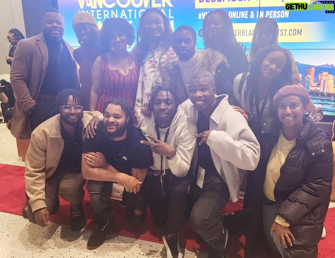 Fabienne Colas Instagram - Thank you, #Vancouver! About last night at the @vancouverblackfilmfest running until Dec 4, 2023! It was so much fun to accompany the FCF's Being Black in Canada 2022 cohort to what is the end of their national tour!!! Their films are screening today and online until Dec 4. Check out the program & grab your pass: www.VancouverBlackFilmFest.com #VIBFF23