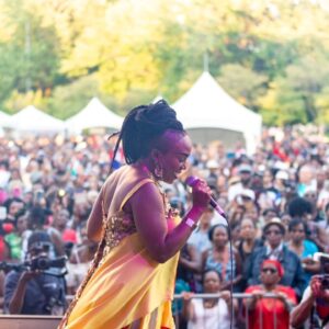 Fabienne Colas Instagram - #Exciting, folks!!! Le 17e @festivalhaitienfolie - présenté par @td_canada - est en cours jusqu'au 30 juillet 2023 à #Montréal! Venez stimuler "tous vos sens" et partir à la découverte d'une autre culture, en plein coeur de Montréal... Quelques incontournables:

- MERCREDI 26 & JEUDI 27 JUILLET
5@7 Haiti en Folie avec Djs, Wesli etc - dès 17h - Entrée libre:
Jardins Gamelin à Montréal (Coin Sainte-Catherine et St-Hubert).

- VENDREDI 28 JUILLET - 18h - Théâtre Outremont
Film FREDA, de Gessica Geneus | Billets: www.HaitiEnFolie.com 

- SAMEDI 29 JUILLET
. 16h: Défilé Rara - Départ Parc des Compagnon (coin Mont-Royal/Cartier) - Entrée libre
. Midi à 23h: Plusieurs artistes   BIC & Admiral T. Y compris: Ateliers, foire culinaire présentée par la SAQ, Foire du livre, artisanat...

- DIMANCHE 30 JUILLET
11AM à 23h: Plusieurs artistes   Emeline Michel (en clôture). Y compris: Ateliers, foire culinaire présentée par la SAQ, Foire du livre, artisanat...

Programmation complète: www.HaitiEnFolie.com #HEF23

Un évènement créé par la Fondation Fabienne Colas Foundation

#HaitiEnFolie #HaitianCuisine #haitianartist #HaitianMusic #HaitianFood #CultureHaitienne #caribbeanmusic #caribbeanfood #festival #ete #festivalete #montrealevents #eventsmtl #summerfestival #bayo #noula #hmi #konpa #compa