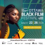Fabienne Colas Instagram - NEXT STOP: 4th @ottawablackfilmfest, opening this Friday, March 22, 2024, with the film Talia's Journey, directed by Christophe Rolin 40 films from around the Globe. Join us (In-person or online), and let's celebrate great artists and authentic stories. www.OttawaBlackFilm.com #OBFF24 Thanks to: Canadian Heritage, Telefilm Canada, Library and Archives Canada | Bibliothèque et Archives Canada, Le Droit, Festwave institute Created by Fondation Fabienne Colas Foundation Festwave Institute