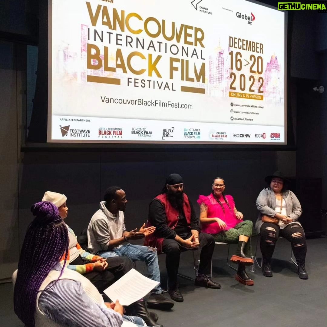 Fabienne Colas Instagram - That vibe!!! That was last year at the @vancouverblackfilmfest! Cannot wait to attend the 3rd edition opening this Friday, Dec 1st at VIFF Vancity Theatre!!! You don't want to miss this: online or in person! www.VancouverBlackFilmFest.com #VIBFF23 #Vancouver #Filmfestival #festival #vancouverevents #eventvancouver #BlackCulture #Blackfilm #Diversity #inclusion #DiversitySupporter #support
