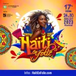 Fabienne Colas Instagram - #Exciting, folks!!! Le 17e @festivalhaitienfolie - présenté par @td_canada - est en cours jusqu'au 30 juillet 2023 à #Montréal! Venez stimuler "tous vos sens" et partir à la découverte d'une autre culture, en plein coeur de Montréal... Quelques incontournables: - MERCREDI 26 & JEUDI 27 JUILLET 5@7 Haiti en Folie avec Djs, Wesli etc - dès 17h - Entrée libre: Jardins Gamelin à Montréal (Coin Sainte-Catherine et St-Hubert). - VENDREDI 28 JUILLET - 18h - Théâtre Outremont Film FREDA, de Gessica Geneus | Billets: www.HaitiEnFolie.com - SAMEDI 29 JUILLET . 16h: Défilé Rara - Départ Parc des Compagnon (coin Mont-Royal/Cartier) - Entrée libre . Midi à 23h: Plusieurs artistes BIC & Admiral T. Y compris: Ateliers, foire culinaire présentée par la SAQ, Foire du livre, artisanat... - DIMANCHE 30 JUILLET 11AM à 23h: Plusieurs artistes Emeline Michel (en clôture). Y compris: Ateliers, foire culinaire présentée par la SAQ, Foire du livre, artisanat... Programmation complète: www.HaitiEnFolie.com #HEF23 Un évènement créé par la Fondation Fabienne Colas Foundation #HaitiEnFolie #HaitianCuisine #haitianartist #HaitianMusic #HaitianFood #CultureHaitienne #caribbeanmusic #caribbeanfood #festival #ete #festivalete #montrealevents #eventsmtl #summerfestival #bayo #noula #hmi #konpa #compa