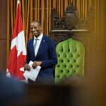 Fabienne Colas Instagram - Congratulations Hon. Greg Fergus for making history today as the first Black Canadian Speaker of the House of Commons! You make so many people proud 👏. #parl #polcan #BlackExcellence Félicitations à l'hon. député Greg Fergus qui passe à l'histoire aujourd'hui en devenant le premier Canadien noir à occuper la fonction de président du parlement canadien. Vous rendez fiers tellement de gens 👏.