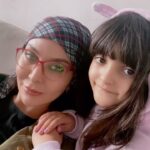Faghiheh Soltani Instagram - به سفلرش گندم خانم 🥰🤗🌸🐤 دوستتون داریم 🩵 #فقیهه_سلطانی_و_دخترش #فقیهه_سلطانی #گندم_امیدیان_سلطانی